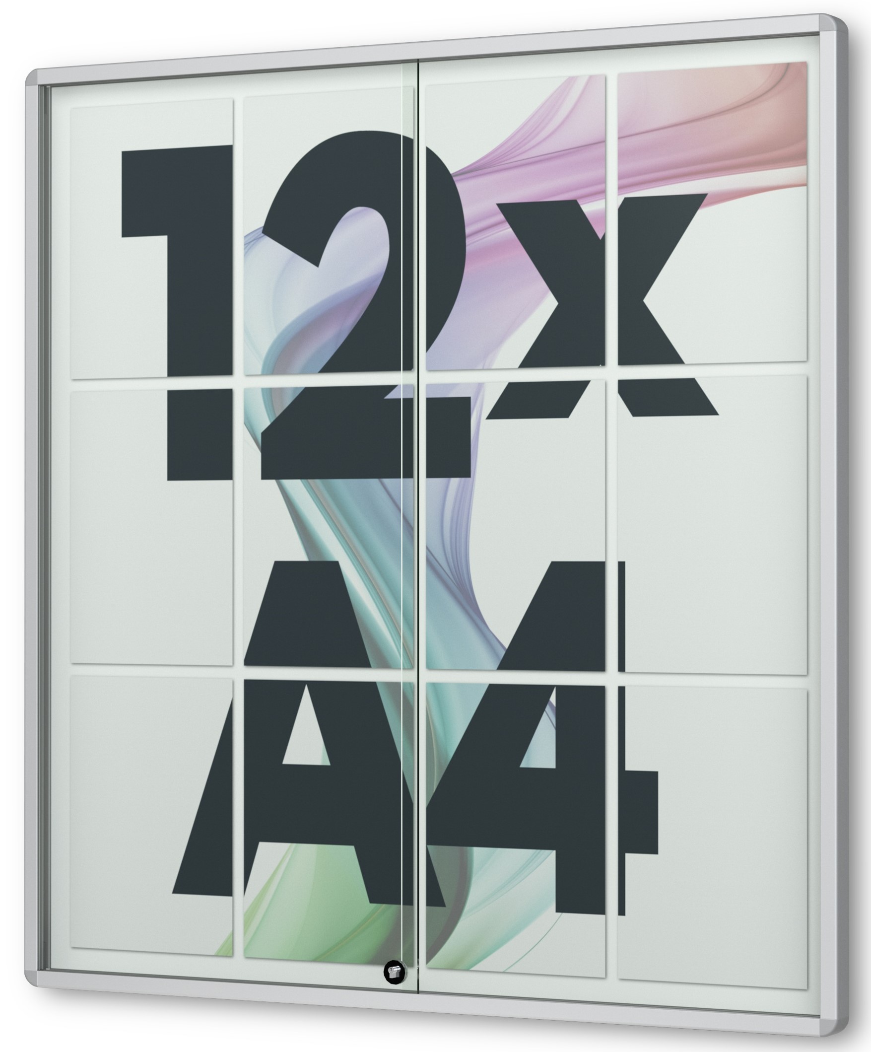 Flachschaukasten Nexus mit Schiebetüren Flachschaukasten Nexus mit Schiebetüren